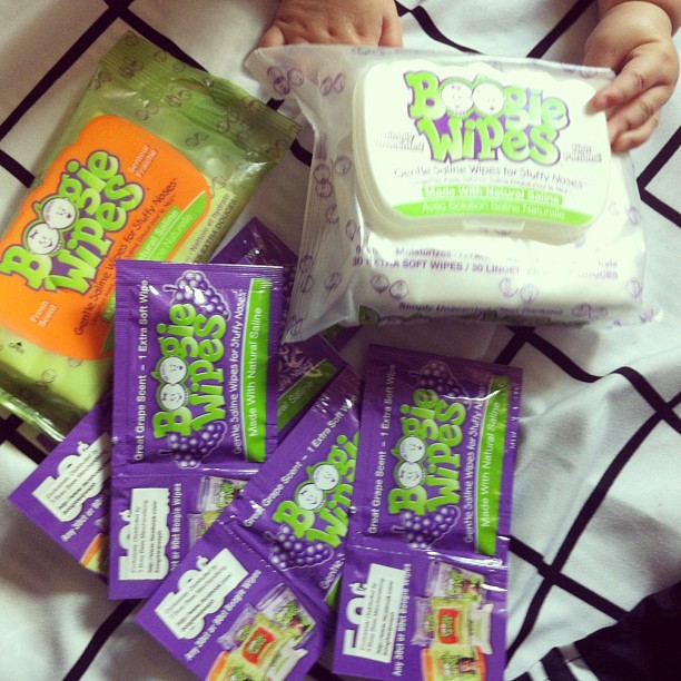 {Mommy Find:} Boogie Wipes, Snot Your Average Wipe