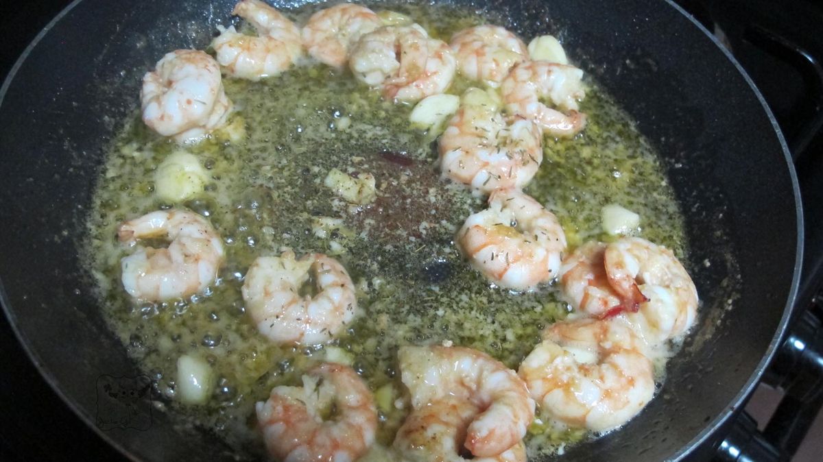 Today’s Recipe: Shrimp Aglio Olio