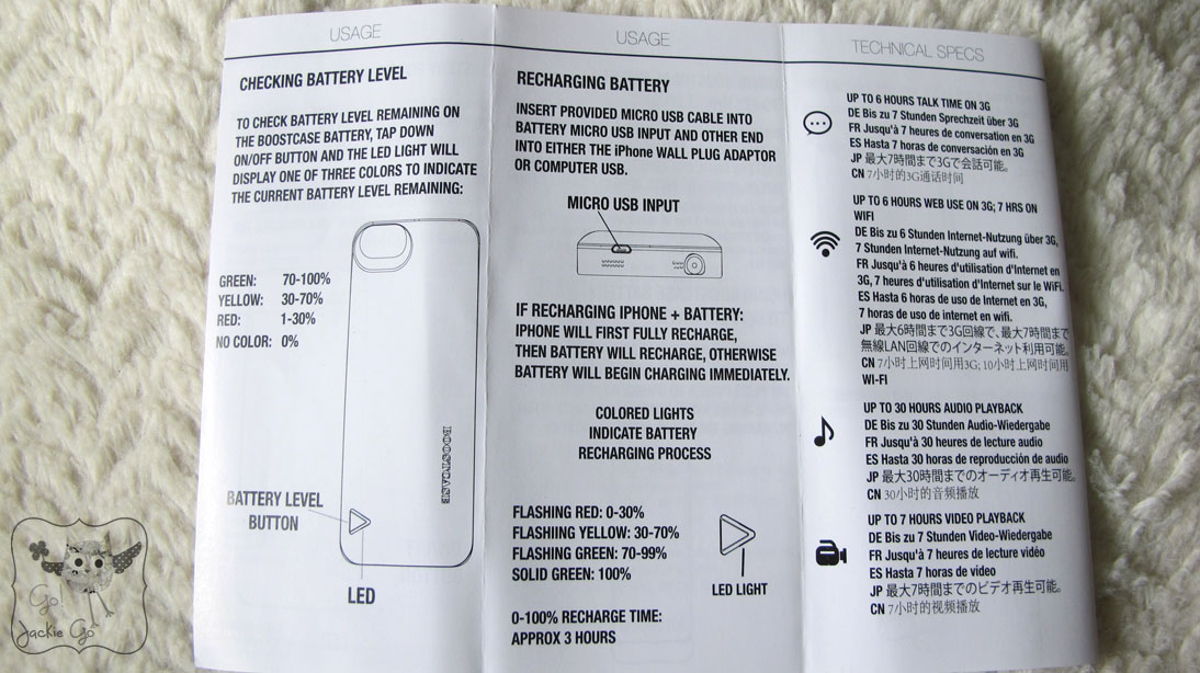 Boostcase Manual