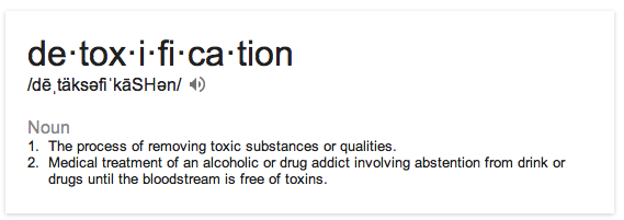 Detoxification