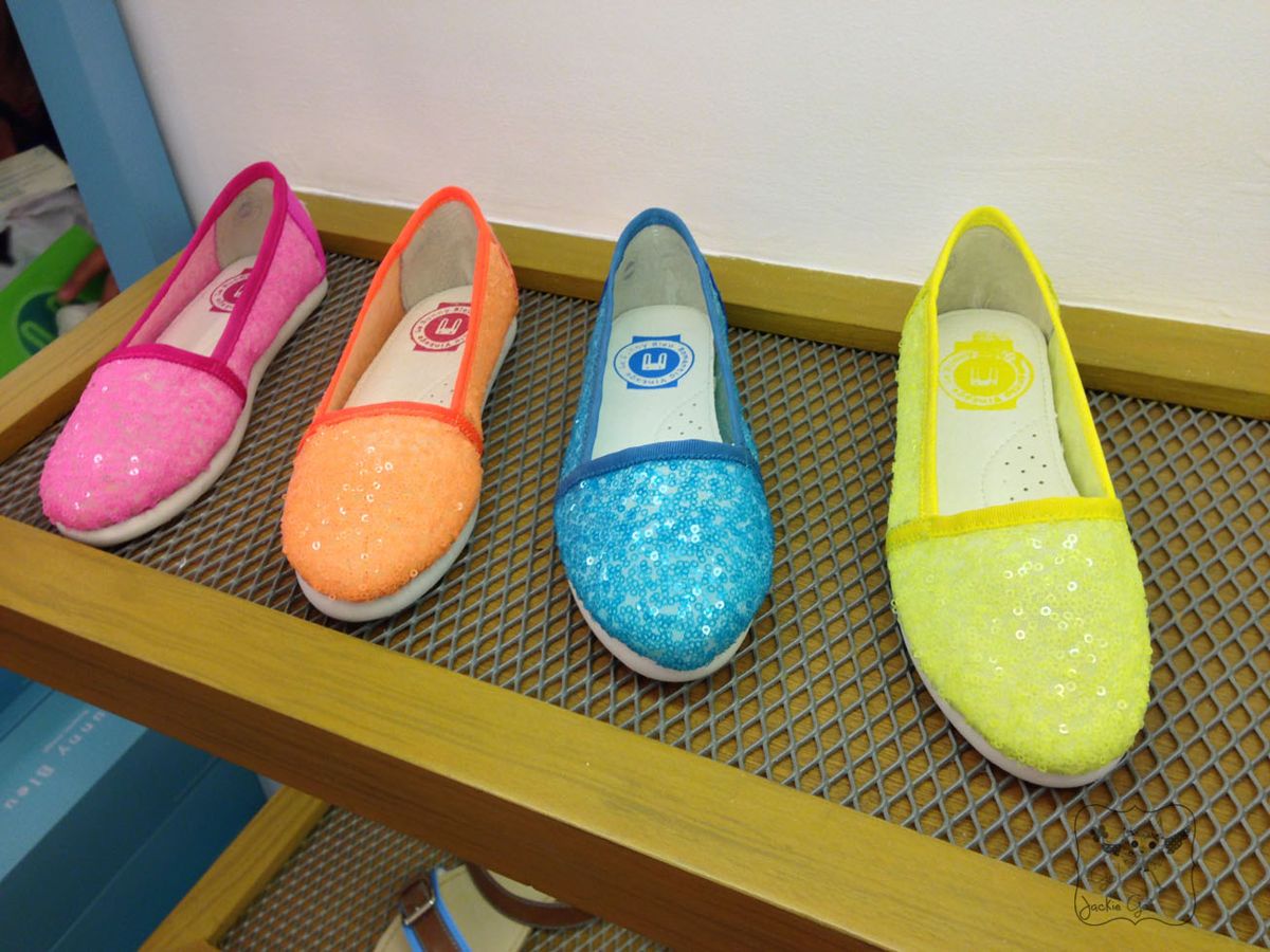 Le Bunny Bleu Sequin Flats
