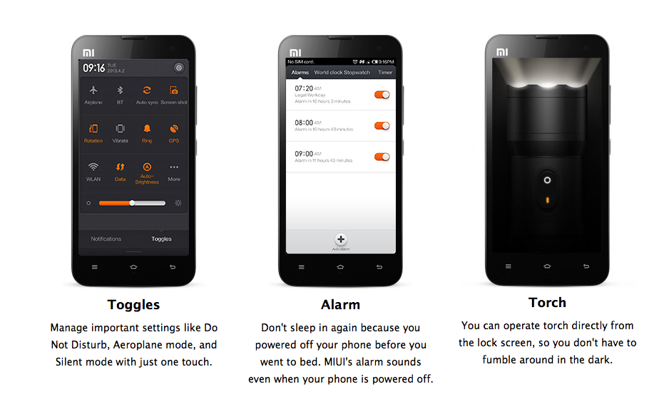 Xiaomi Redmi  Features1