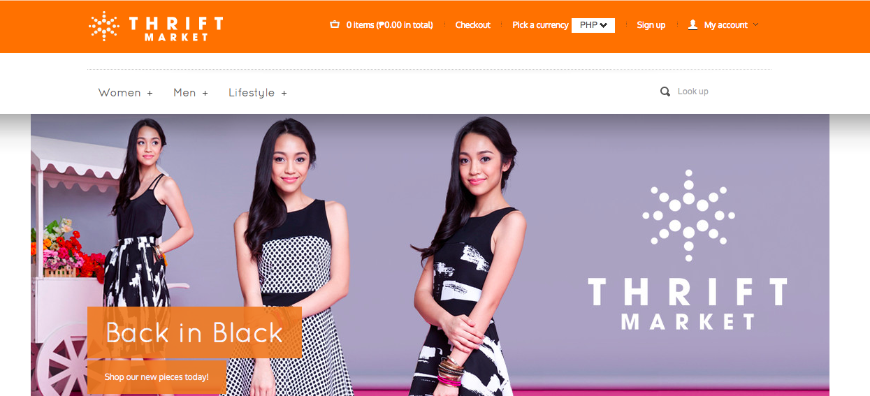 Shop Thrift Market Site