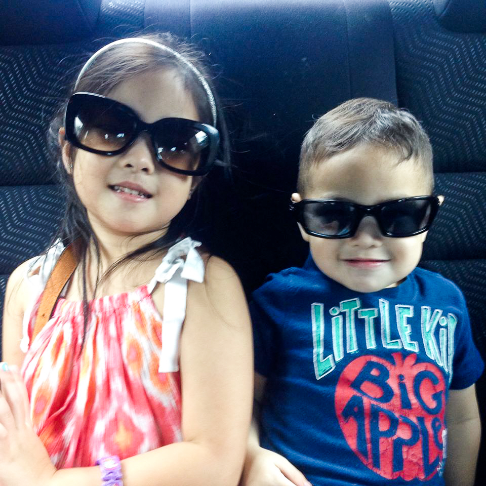Adult Shades on Kids