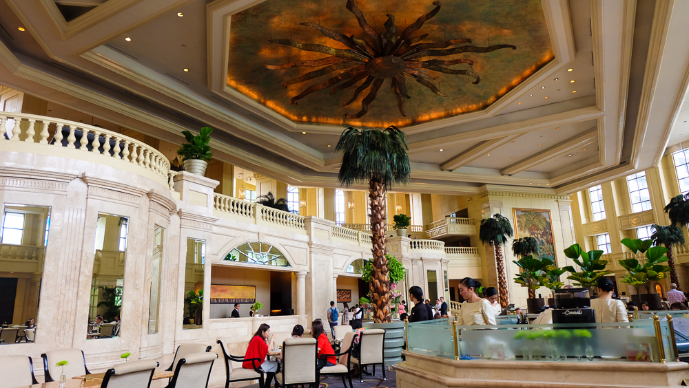 The Lobby at Manila Peninsula