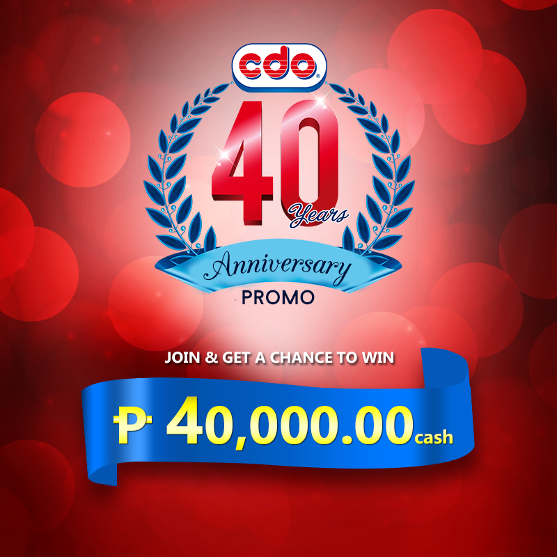 Happy Big 4-0 To CDO Foodsphere