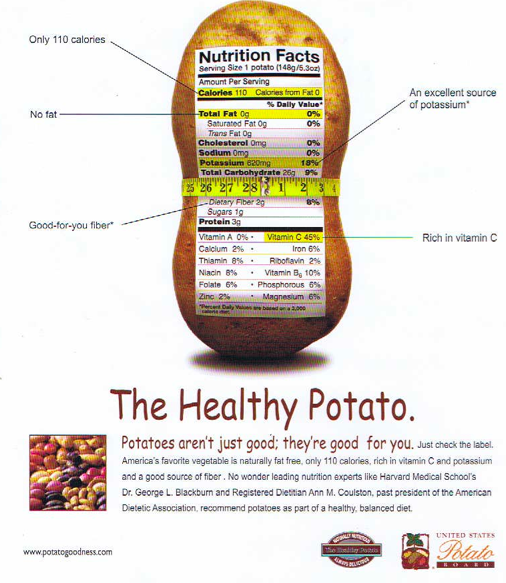 Potato Anatomy
