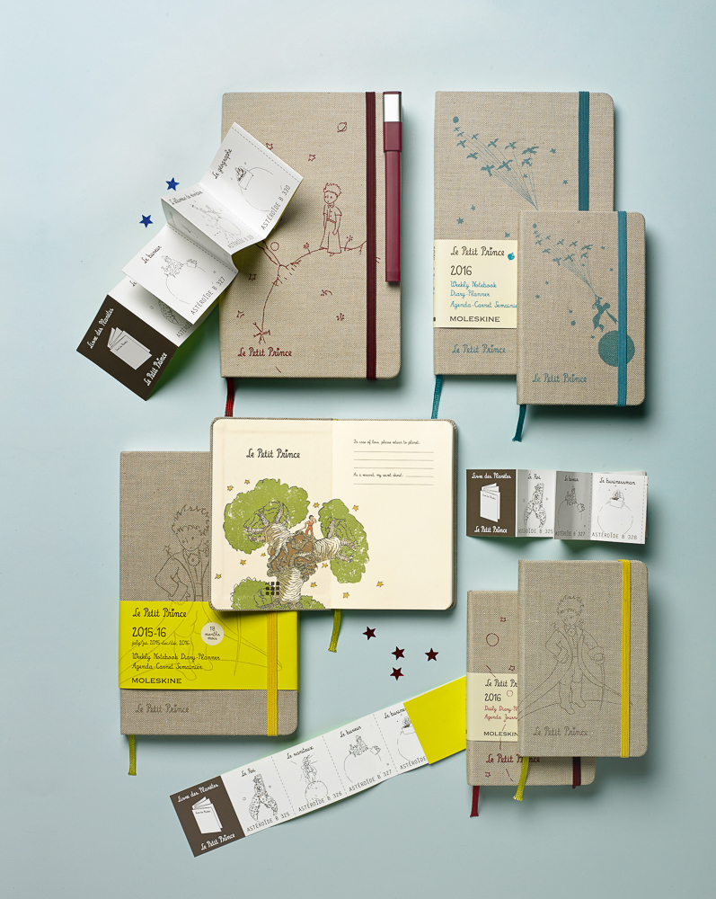 Moleskine_Le Petit prince_diaries 2016