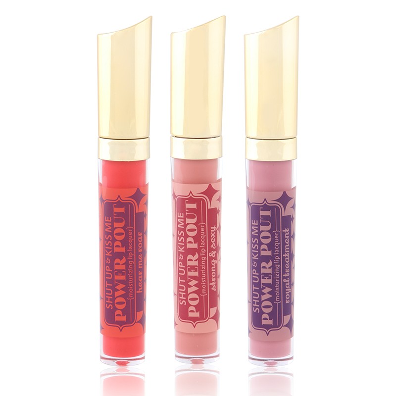 Happy Skin Shut Up & Kiss Me Power Pout Moisturizing Lip Lacquer