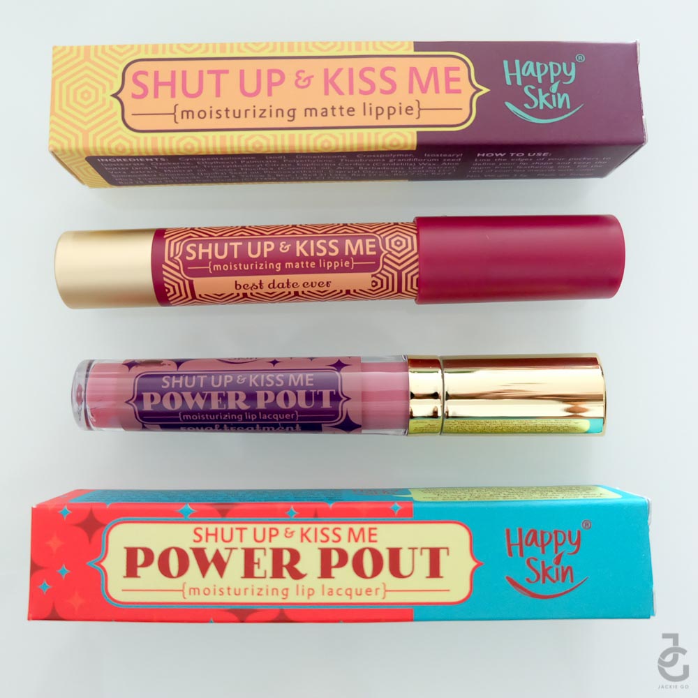 Happy Skin Brings Matte & Gloss Shut Up & Kiss Me Lippies