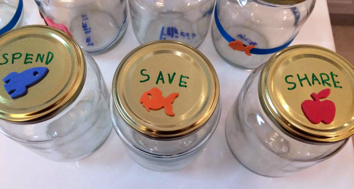 SpendSaveShareJars