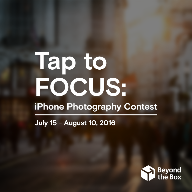 Beyond The Box: Tap To Focus iPhone Photography Contest