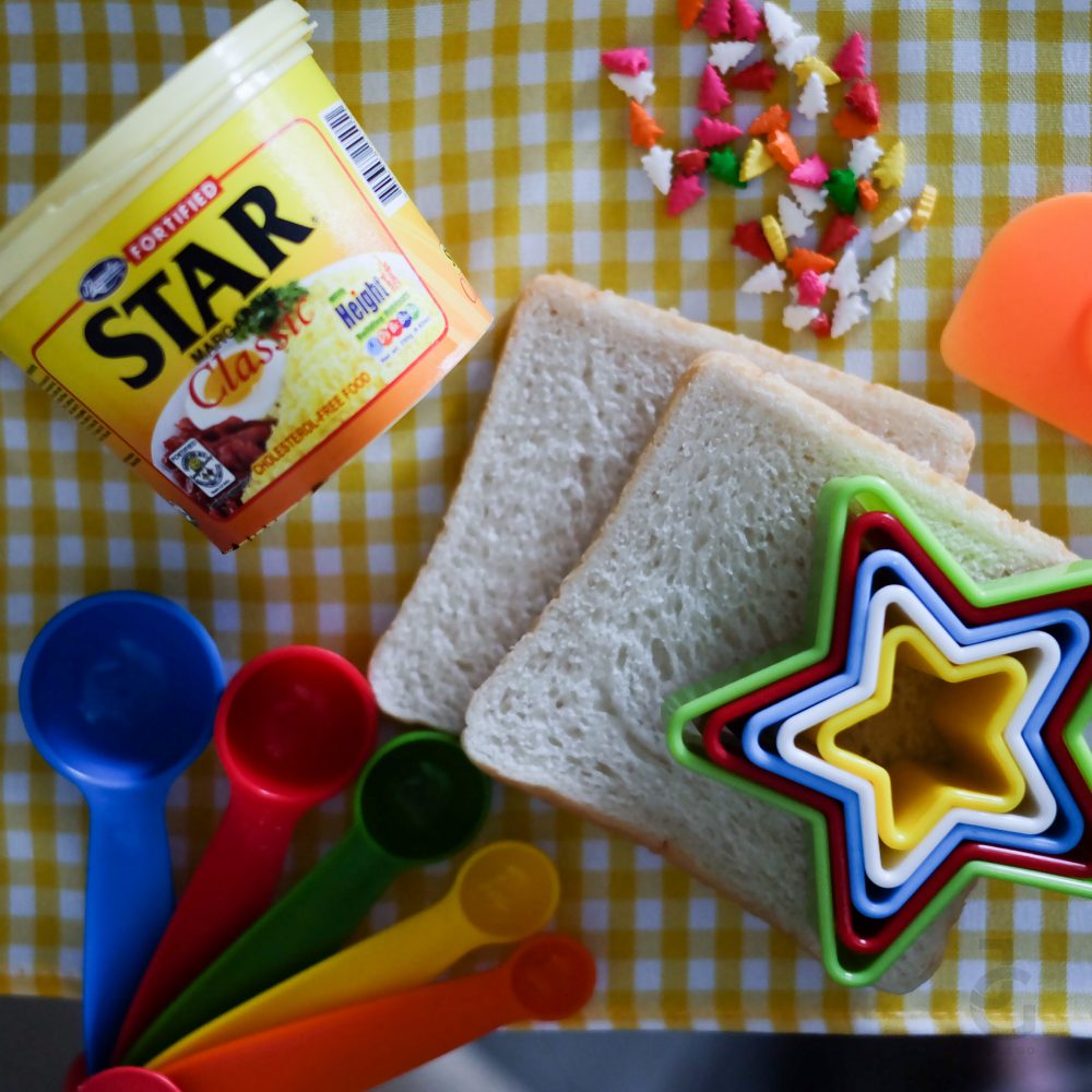 Baon Idea: Star Fairy Bread