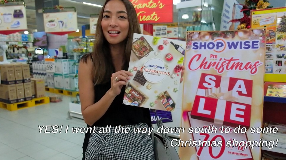 Christmas Shopping At Shopwise Alabang